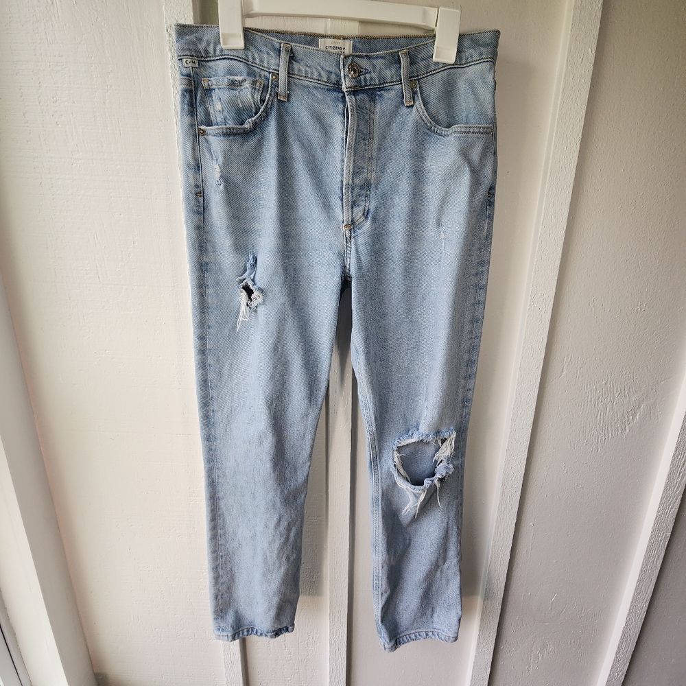 Citizens of Humanity Premium Jolene High Rise Destressed Size 29